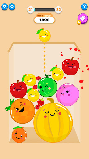 Captura de pantalla de Fruit Merge: Watermelon Puzzle