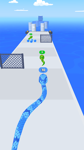 Captura de pantalla de Snake Run Race・Juego Serpiente