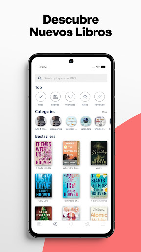 Captura de pantalla de Bookshelf - Biblioteca virtual