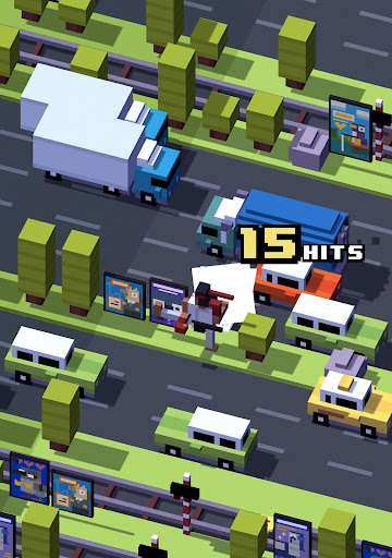 Captura de pantalla de Crossy Road
