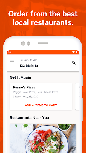 Captura de pantalla de Toast - Local Restaurants