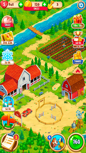 Captura de pantalla de Word Farm Adventure: Word Game