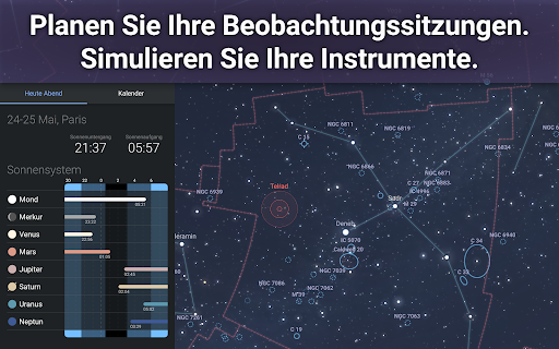 Stellarium Mobile：Sternenkarte Screenshot