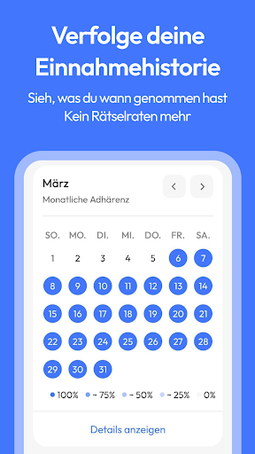 Pillo: Tabletten-Erinnerung Screenshot