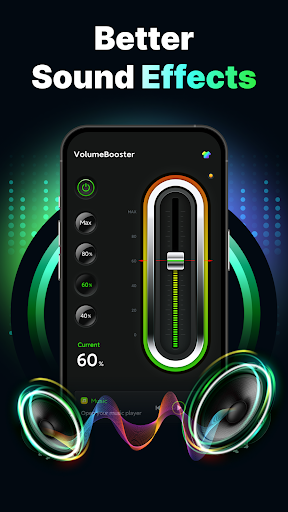Captura de pantalla de Amplificador de volumen - alto