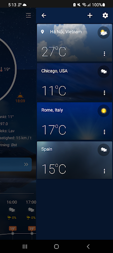 Captura de pantalla de Pronóstico del tiempo