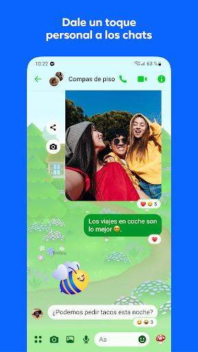 Captura de pantalla de Messenger