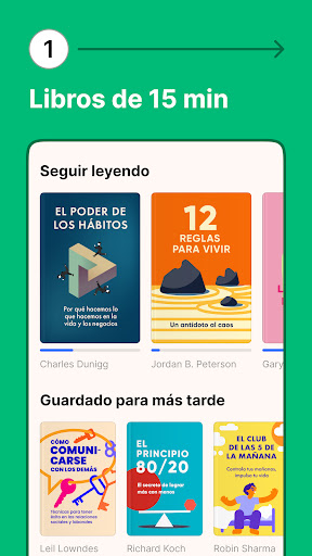 Captura de pantalla de Headway - Resúmenes de Libros