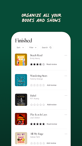 Fable: Track & Discuss Books screenshot