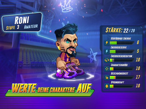 Basketball Arena: Online Spiel Screenshot
