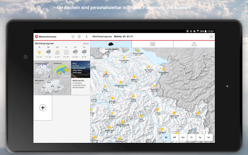 MeteoSwiss Screenshot