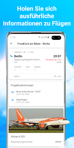 Flugzeuge Live - Flugradar Screenshot