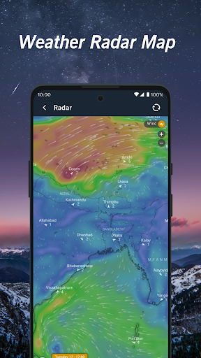 Captura de pantalla de Clima cálido