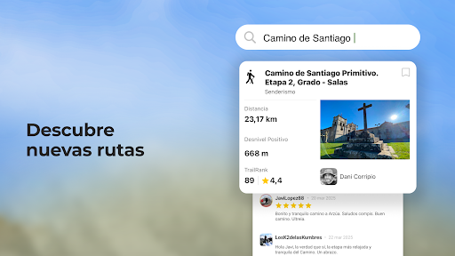 Captura de pantalla de Wikiloc - Rutas del Mundo
