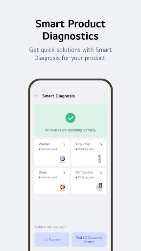 LG ThinQ screenshot