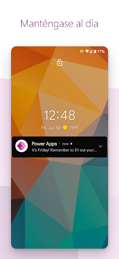 Captura de pantalla de Power Apps