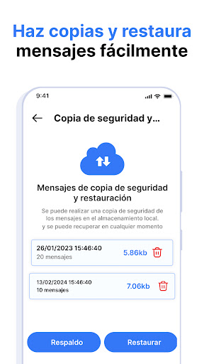 Captura de pantalla de Mensajes