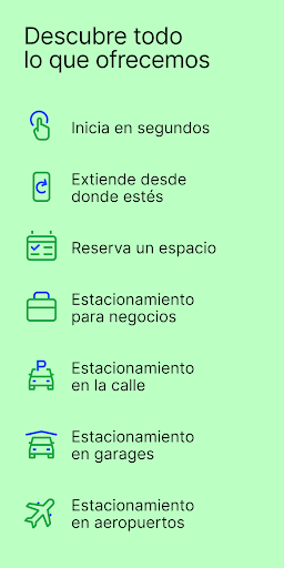 Captura de pantalla de ParkMobile: Aparca. Paga. Ve.