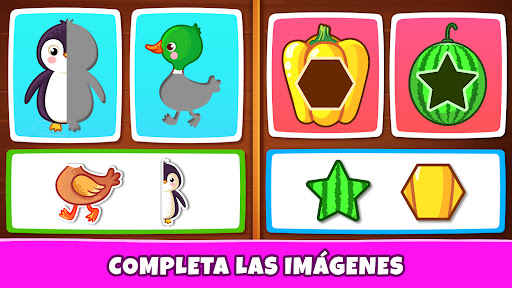 Captura de pantalla de Juegos para niños: edades 3-7