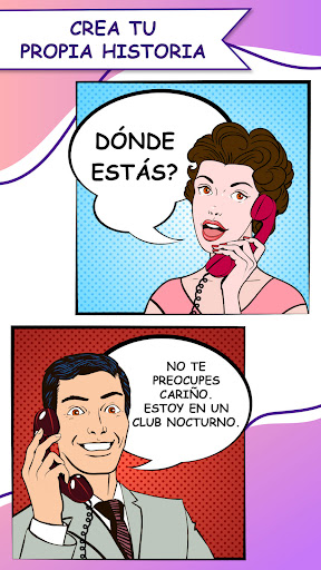 Captura de pantalla de Creador de tiras cómicas