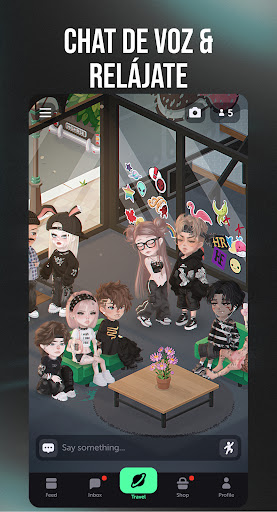 Captura de pantalla de Highrise: Avatar Chat Juego 3D