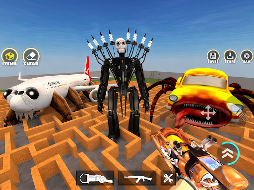Captura de pantalla de Nextbots In Playground mod