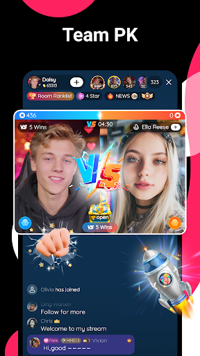 Captura de pantalla de Likee-Live, Chat & Party Games