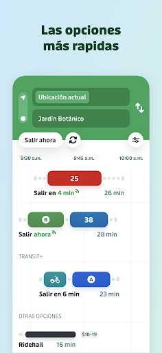 Captura de pantalla de Transit - EMT, TMB bus y metro