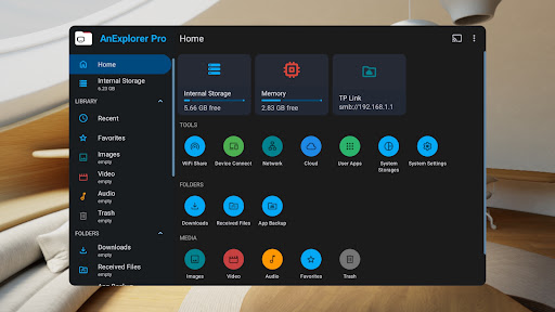 Captura de pantalla de AnExplorer Pro File Manager