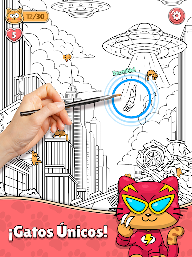 Captura de pantalla de Find The Cat - Spot It!