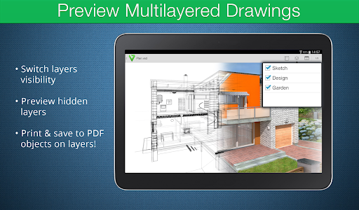 Captura de pantalla de VSD Viewer for Visio Drawings