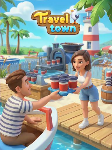Travel Town – Fusionsabenteuer Screenshot
