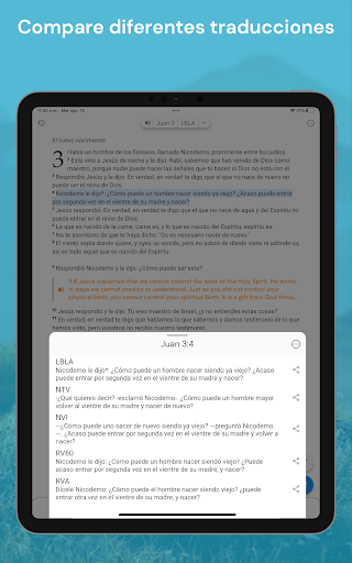 Captura de pantalla de Biblia para la Vida