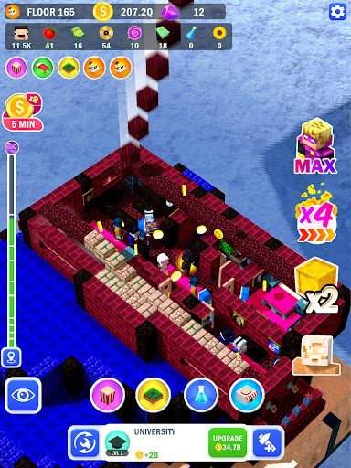 Captura de pantalla de Tower Craft－Juego de construir
