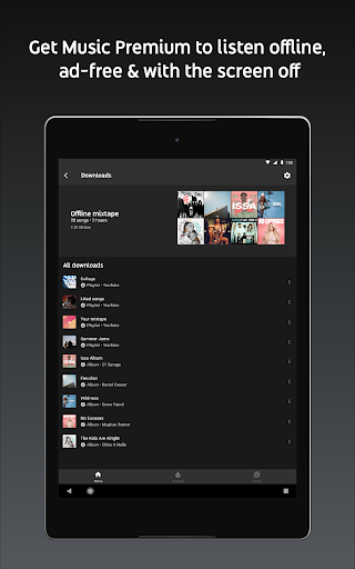YouTube Music screenshot
