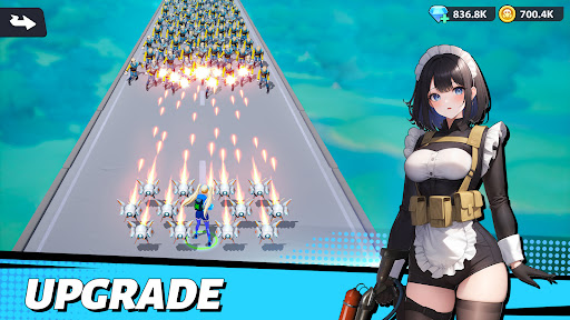Captura de pantalla de Run! Goddess