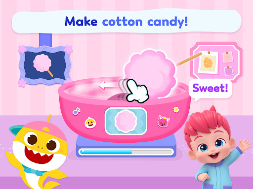 Captura de pantalla de Pinkfong Tiburón Bebé: Juegos