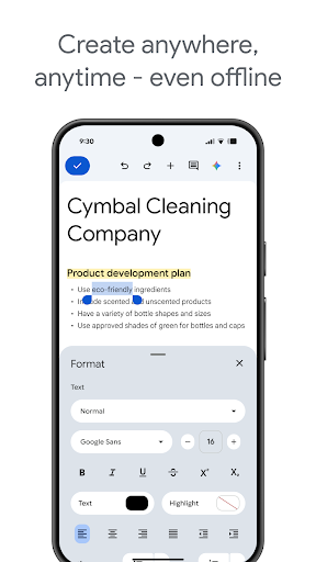 Google Docs screenshot