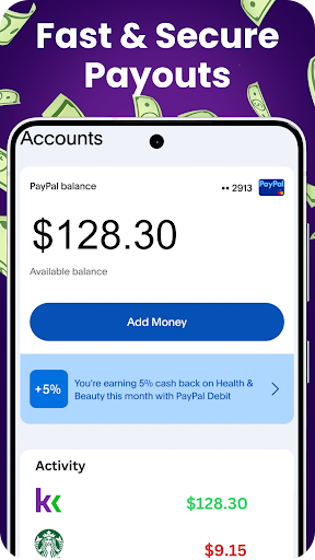Captura de pantalla de KashKick: Get paid to have fun
