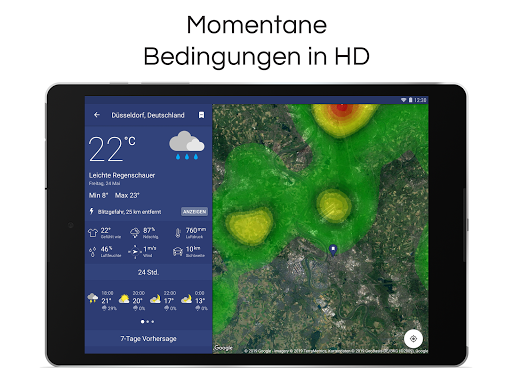 Clime: Regen- und Wetterradar Screenshot