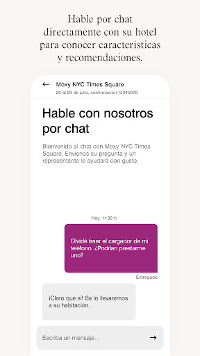 Captura de pantalla de Marriott Bonvoy™