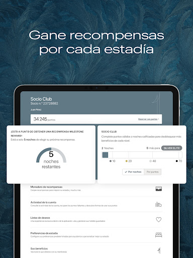Captura de pantalla de Hoteles y Recompensas IHG
