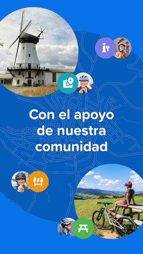 Captura de pantalla de Bikemap: Rutas en bici y GPS