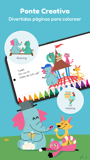 Captura de pantalla de Khan Academy Kids