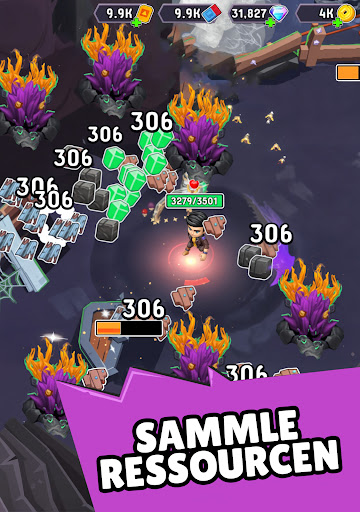 Wizario: Idle Survival Screenshot