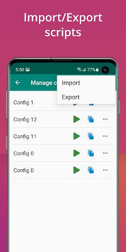 Captura de pantalla de Auto Clicker: Grifo automático