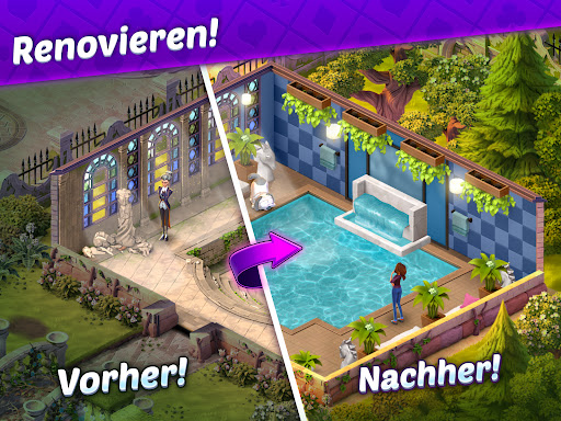 Solitaire Story: Ava's Manor Screenshot