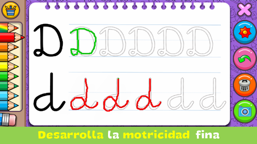 Captura de pantalla de Colorea y Aprende