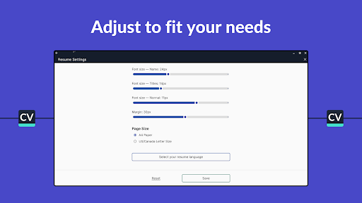 Resume Builder - CV Engineer screenshot