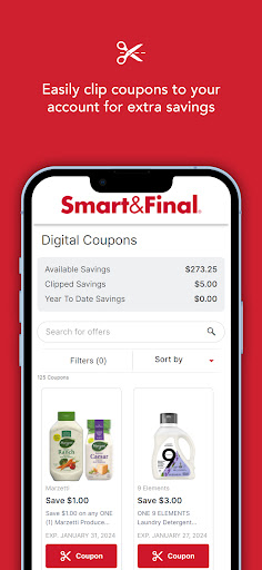 Captura de pantalla de Smart & Final